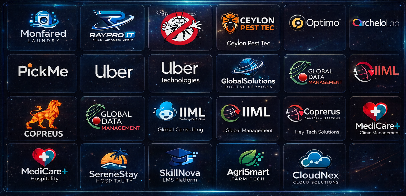 Past clients and employers showcase